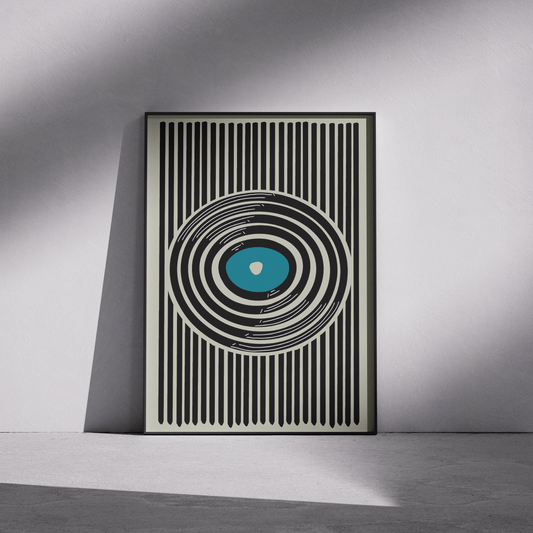 Vinyl Eye Print