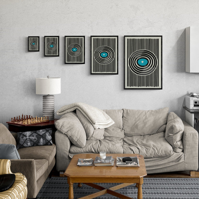 Vinyl Eye Print