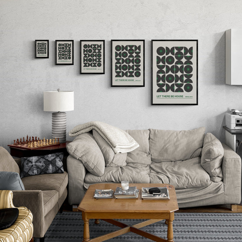 Geometric Records Print