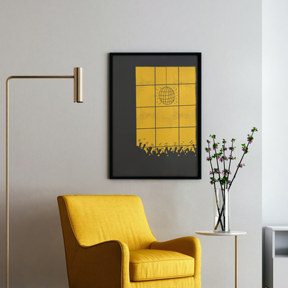 Party Window Print
