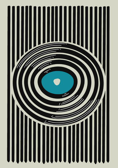 Vinyl Eye Print