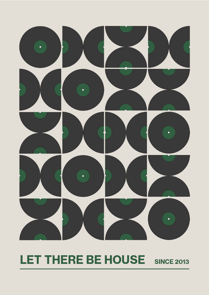 Geometric Records Print