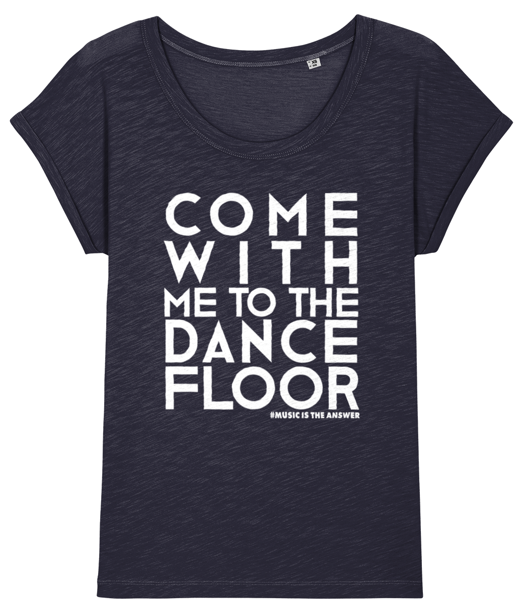 Women's Slub T-shirt Dancefloor