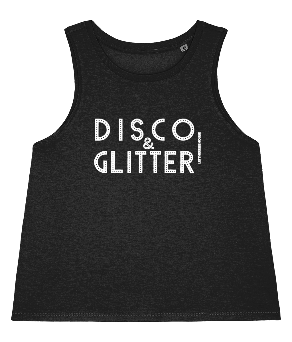 Women's Dancer Vest Disco & Glitter