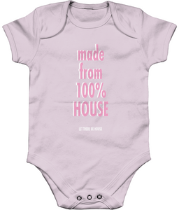 Made From (pink) Babygrow