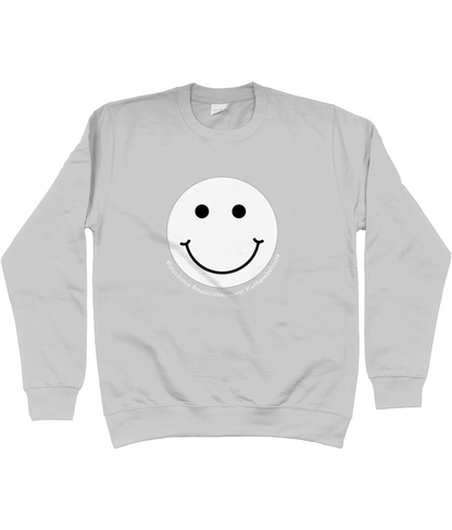 Sweatshirt Smiley White