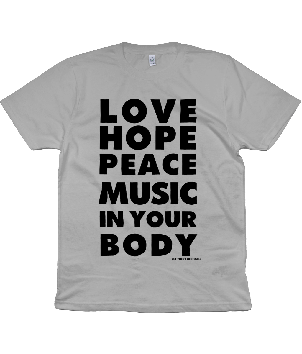 T-Shirt Love Hope Black