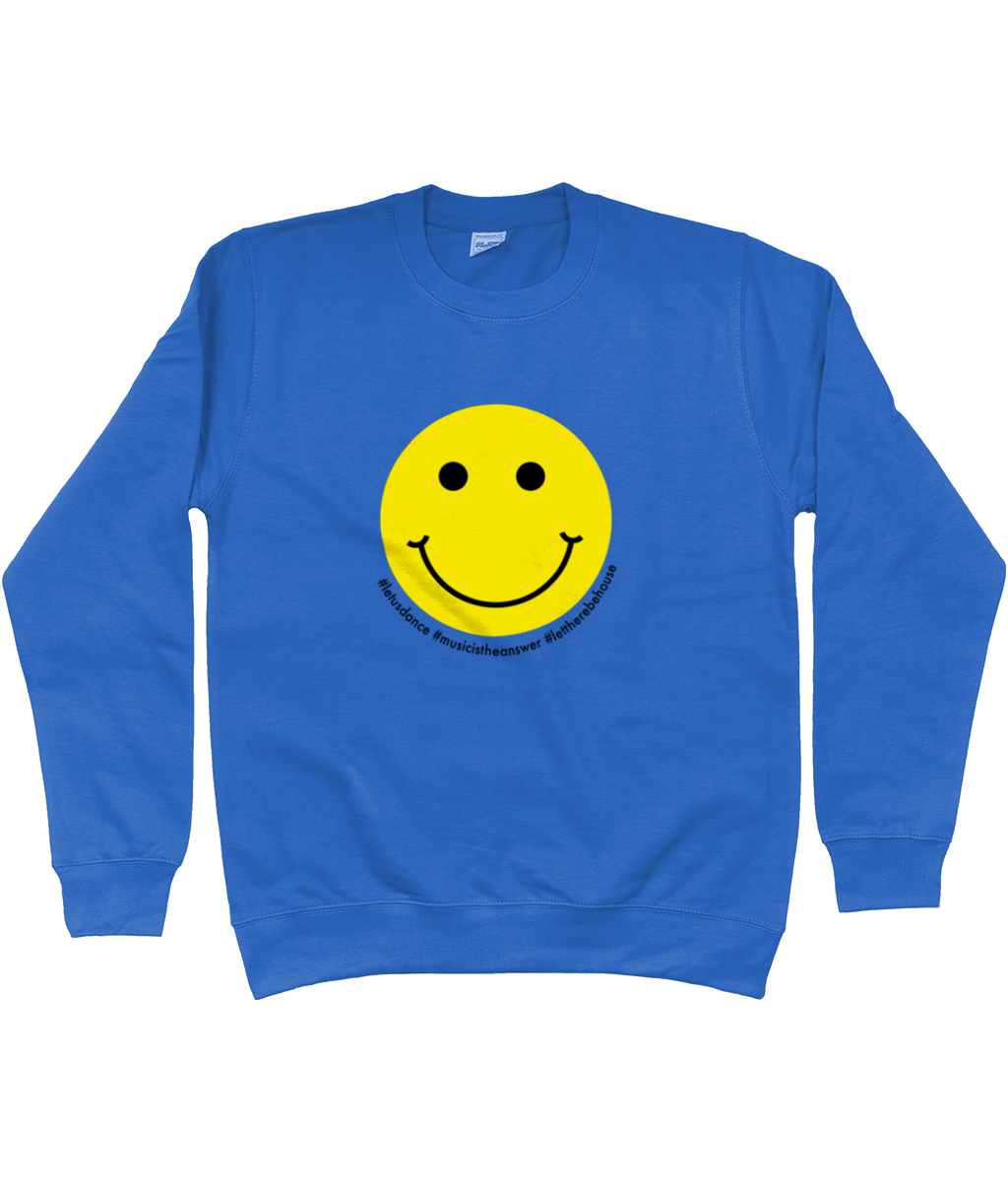 Sweatshirt Smiley Yellow & Black