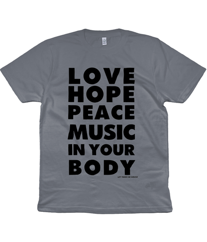 T-Shirt Love Hope Black