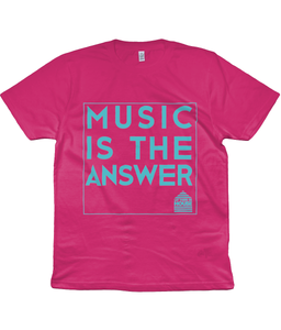 T-Shirt Music Blue