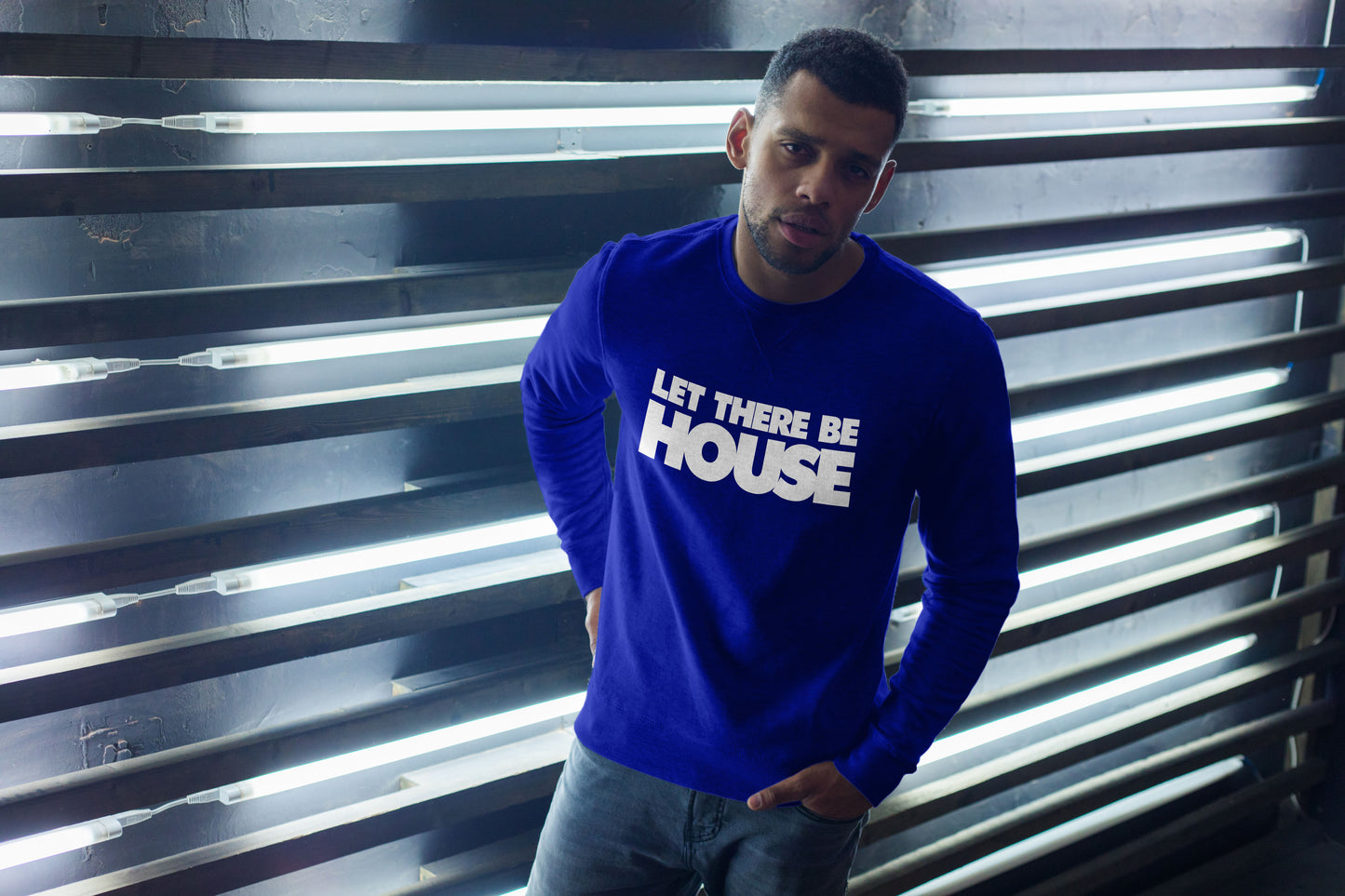 Sweatshirt Let There Be House