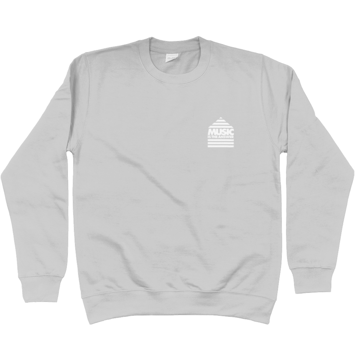 Sweatshirt Music Logo Small Grey SALE