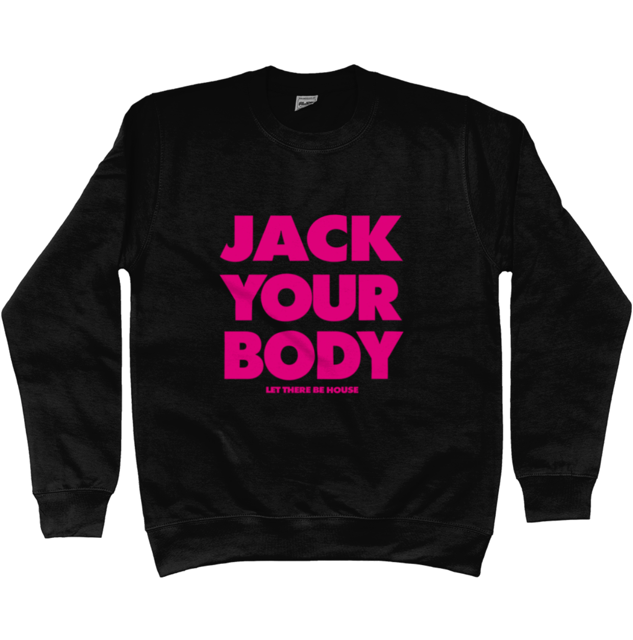 Sweatshirt Jack Body Pink Black SALE