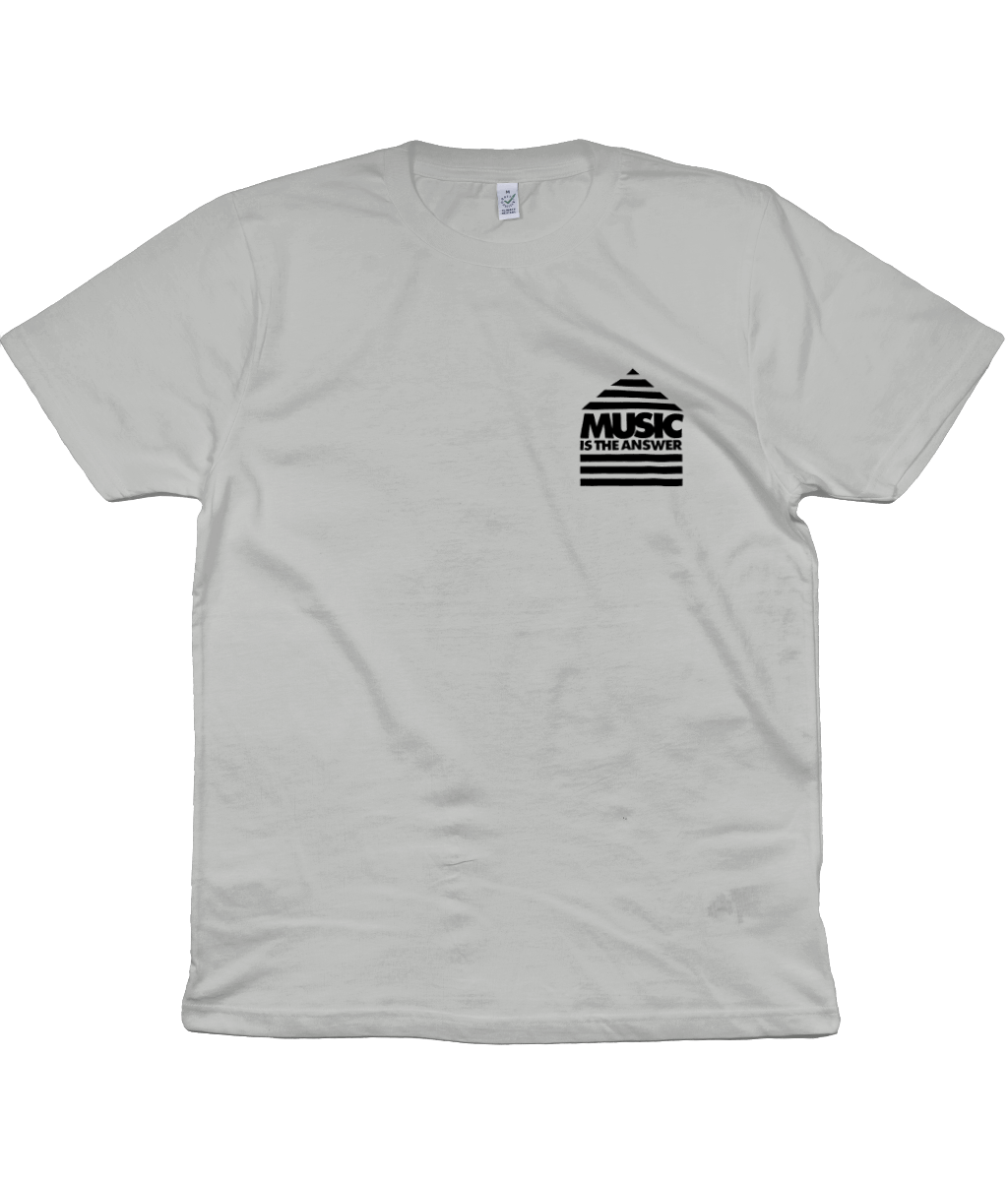 T-Shirt Music Logo Black Small