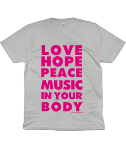 T-Shirt Love Hope Pink