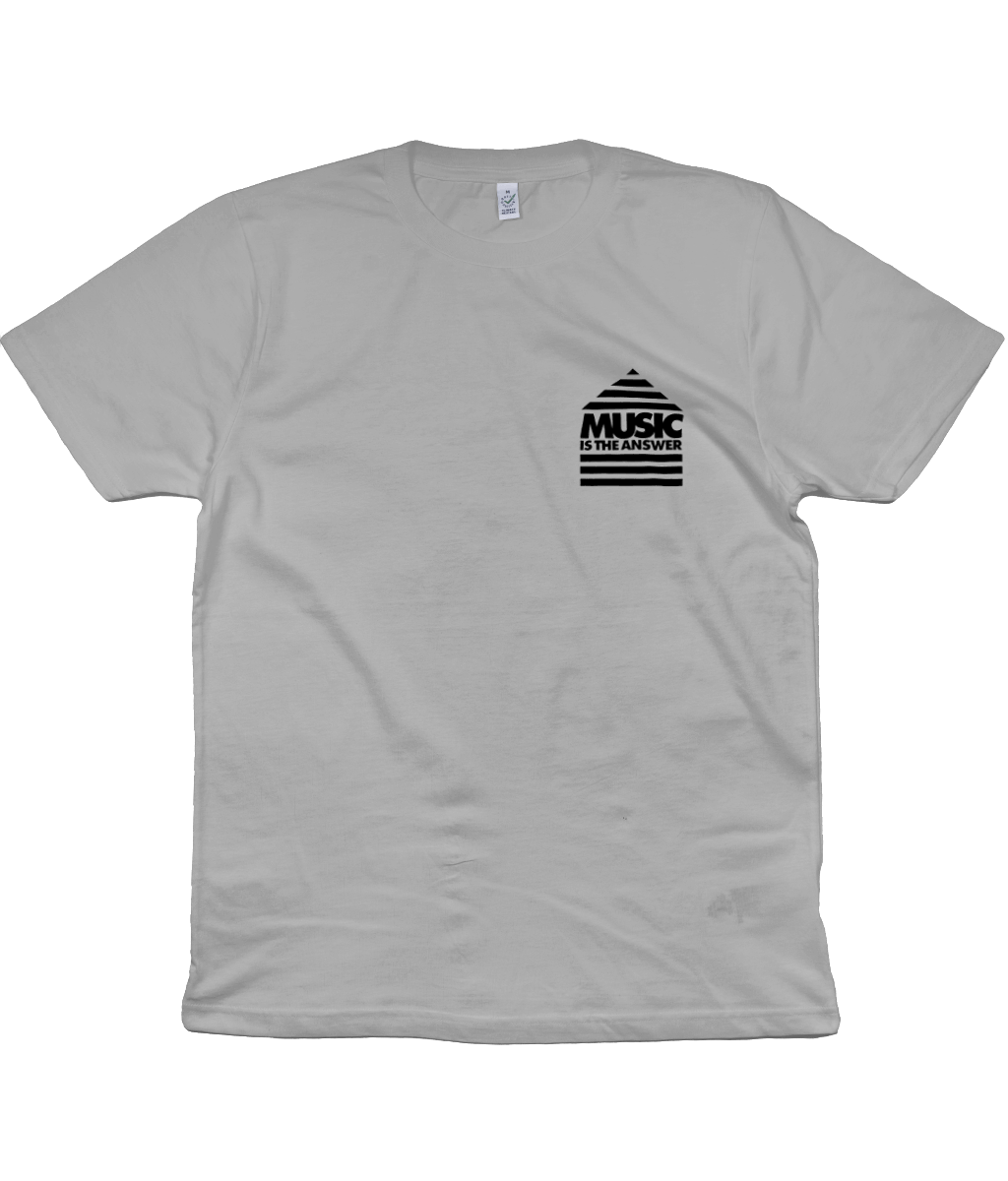 T-Shirt Music Logo Black Small