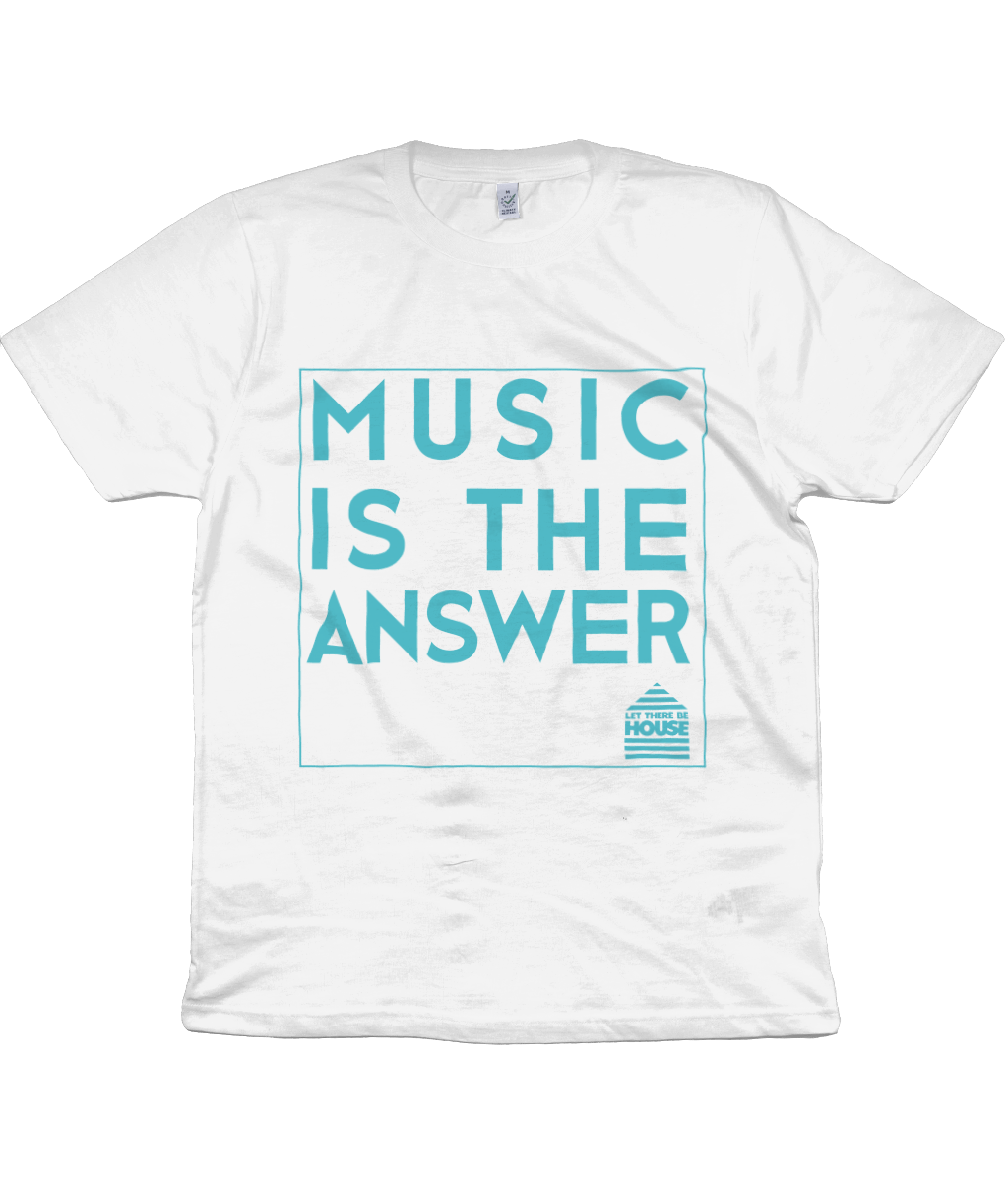 T-Shirt Music Blue
