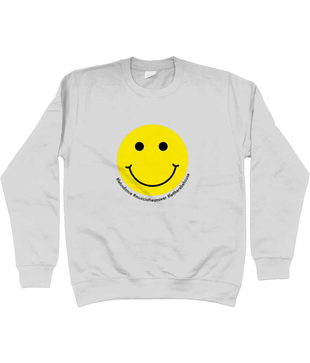 Sweatshirt Smiley Yellow & Black