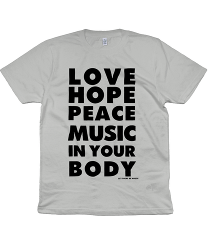 T-Shirt Love Hope Black