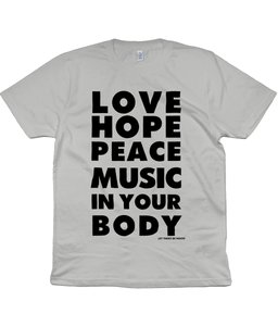 T-Shirt Love Hope Black