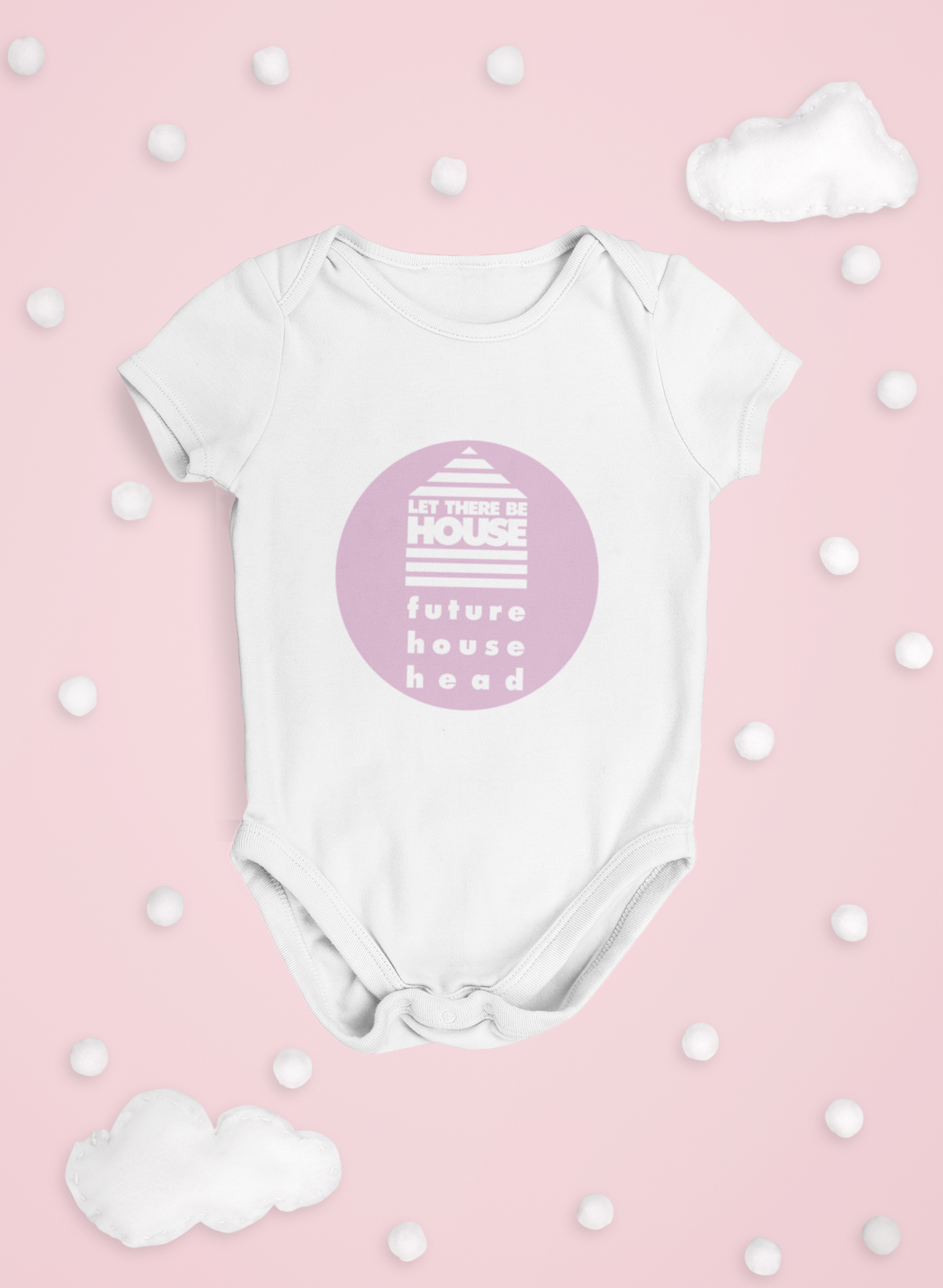 Future Pink Babygrow