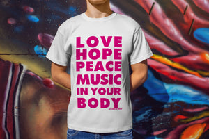 T-Shirt Love Hope Pink