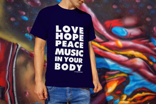 T-Shirt Love Hope White