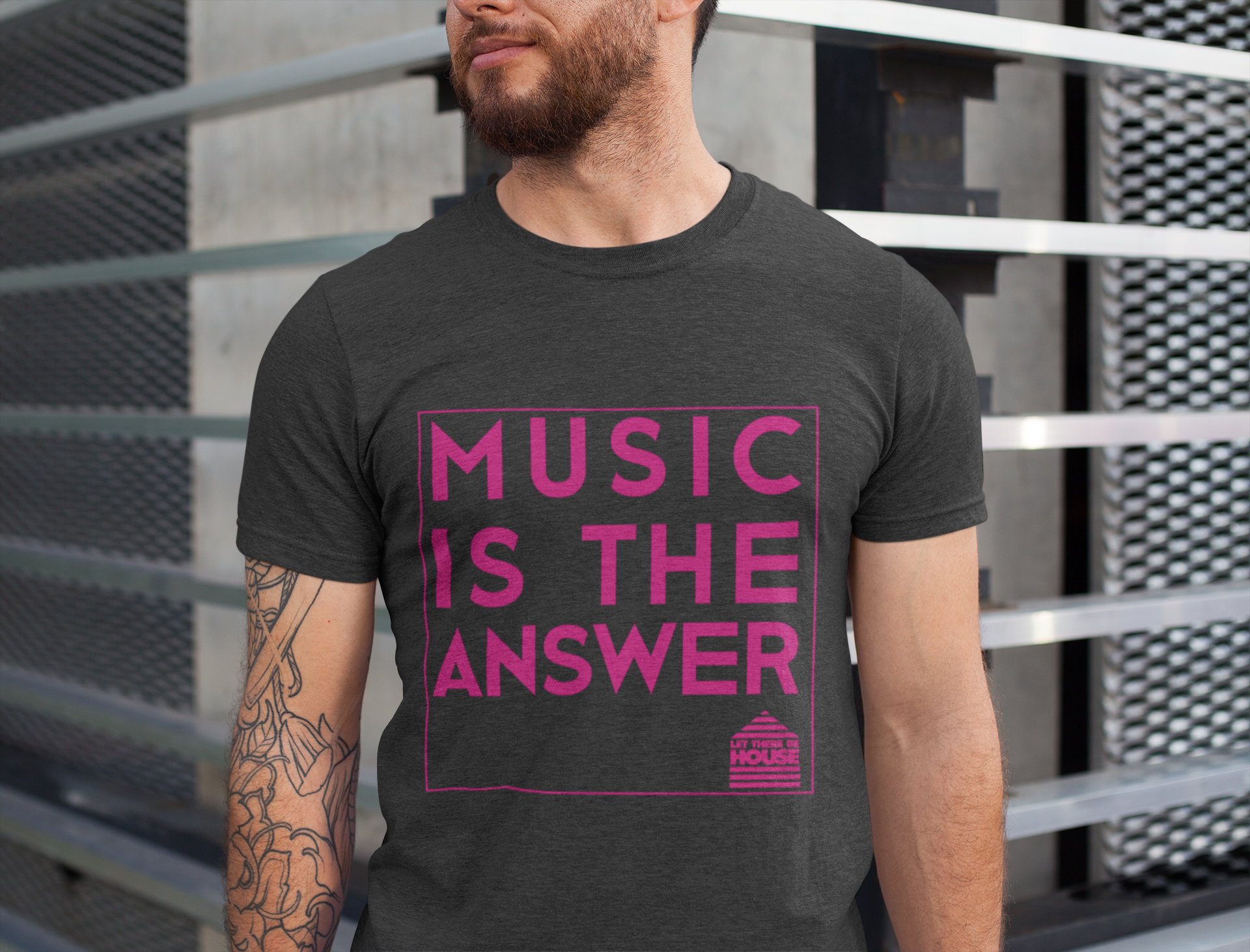 T-Shirt Music Pink